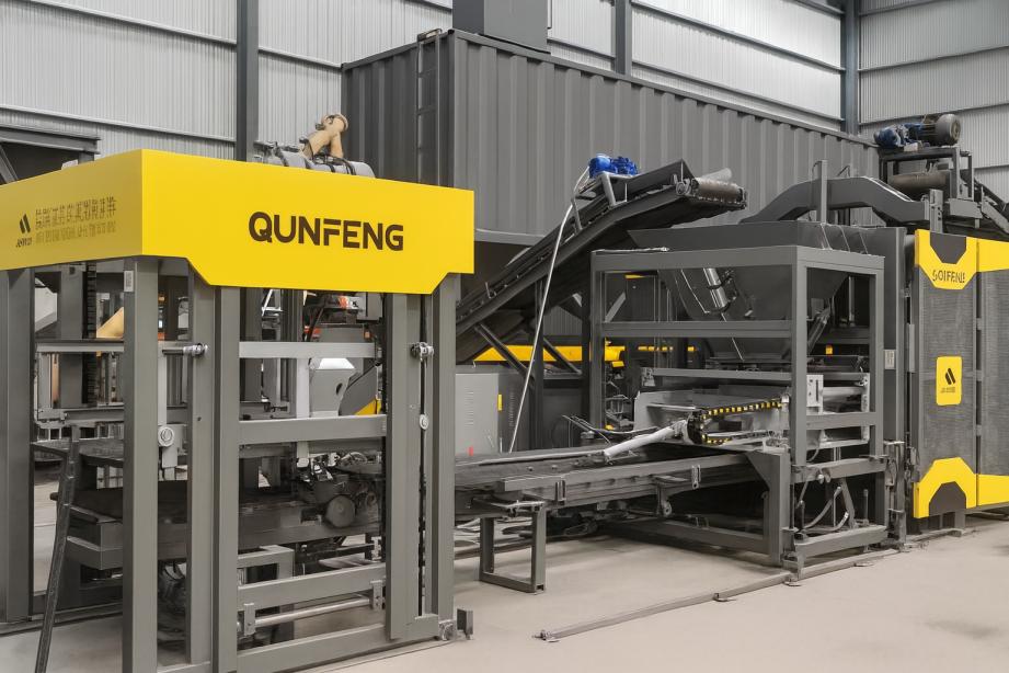 Equipamento para fabricação de blocos industriais