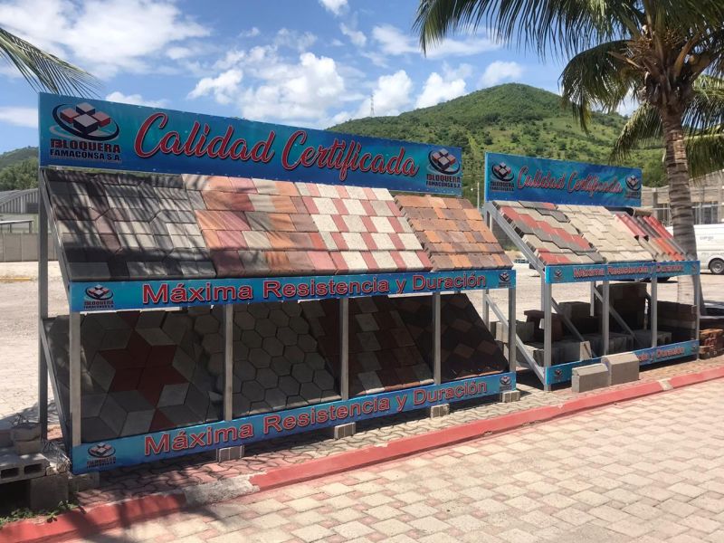 Produtos de alta qualidade da linha de produção de tijolos de cinza vulcânica da Guatemala