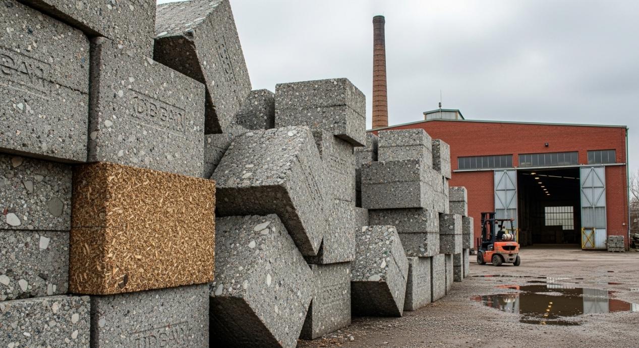 M&aacute;quina de bloco ecol&oacute;gico