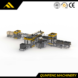 Sistema de Paletização em Posição Baixa (Cuber)
