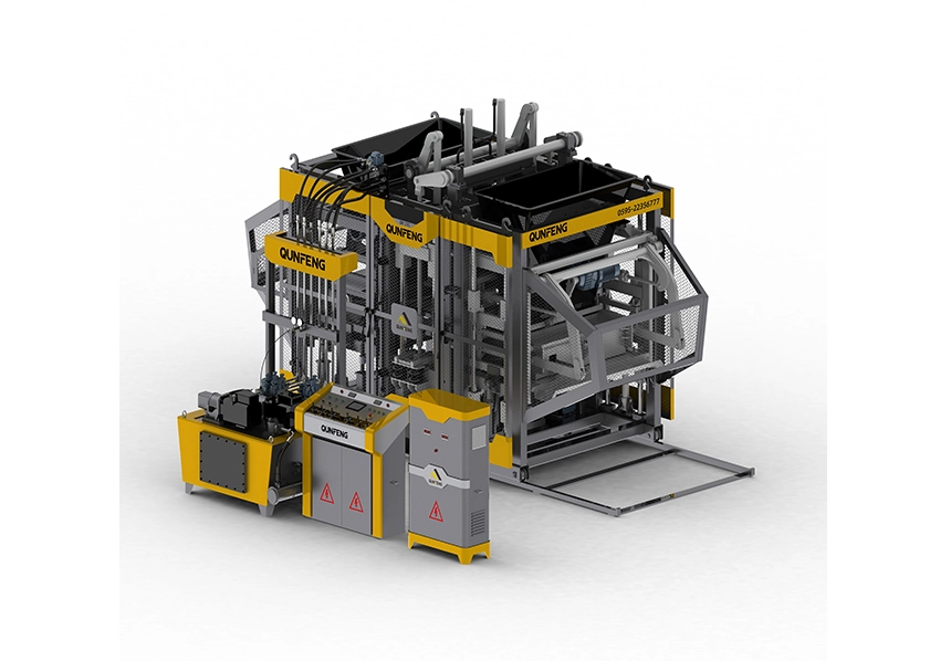 Habitação acessível ganha impulso com o boom da máquina de fabricação de blocos sólidos