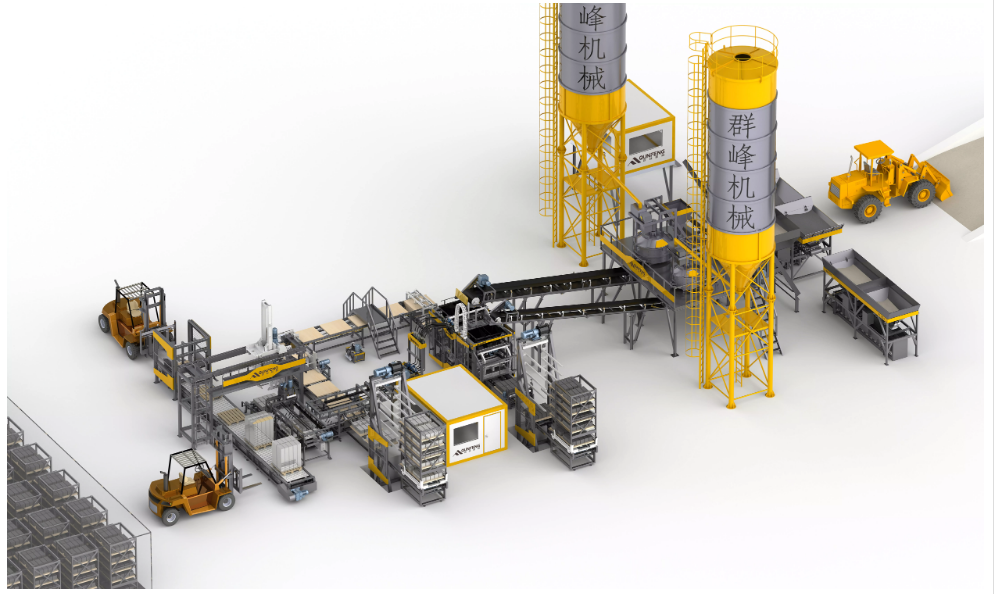 Como uma linha de fabricação de blocos de alta eficiência garante qualidade consistente