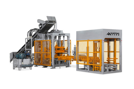 Linha de produção de tijolos pequenos para quente (QF700)
