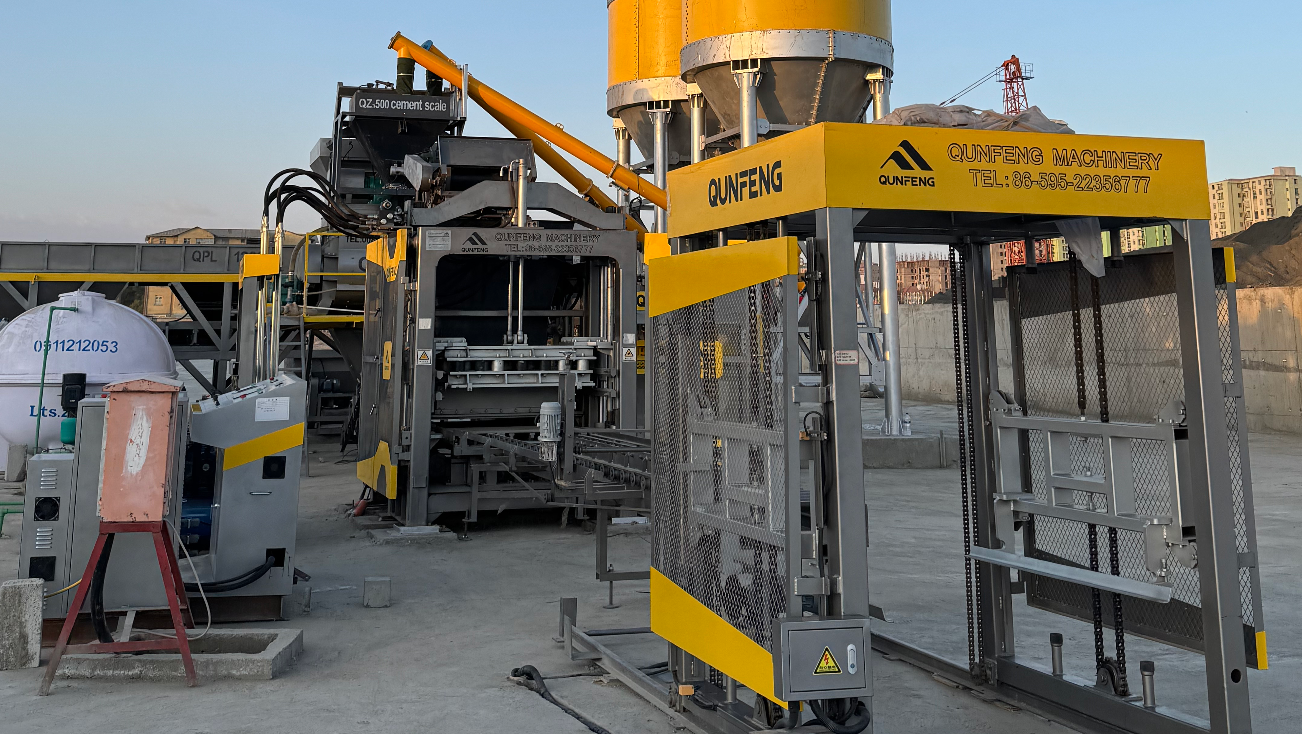 A Qunfeng Machinery coopera novamente com empresas centrais, linha de produção em grande escala pousando na Etiópia！