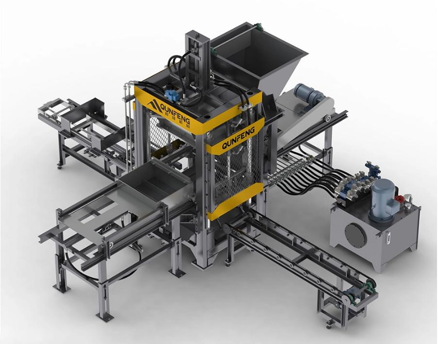 M&aacute;quina para fazer blocos de cimento