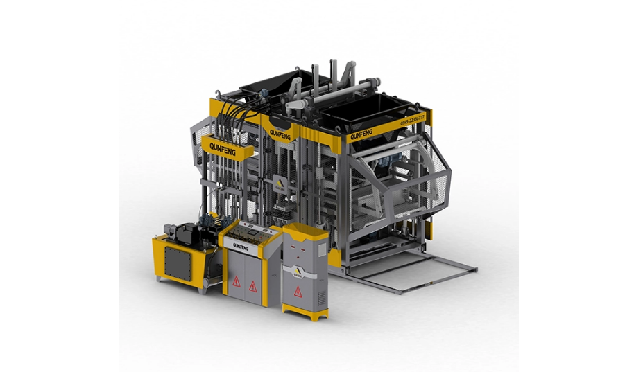 M&aacute;quina para fazer blocos de alta efici&ecirc;ncia 
