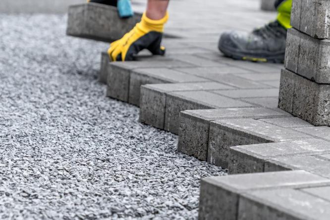 M&aacute;quina para fazer blocos de pavimenta&ccedil;&atilde;o