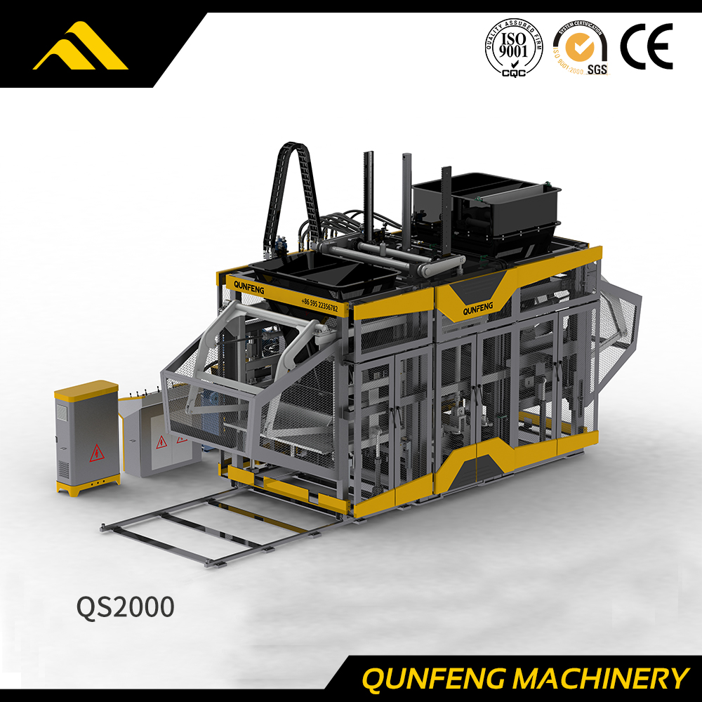 Máquina Pavimentadora Totalmente Automática Série Supersônica (QS2000)