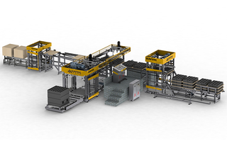 Cuber de máquina de tijolos de alta capacidade