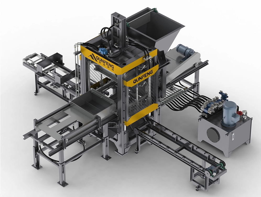Como a máquina automatizada de moldagem de blocos está reduzindo custos e tempo