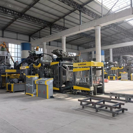 Hulunbuir-A linha de produção de tijolos de resíduos sólidos de linha dupla 