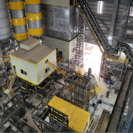 China/Taiwan - A linha de produção para fabricação de tijolos a partir de lodo têxtil reciclado