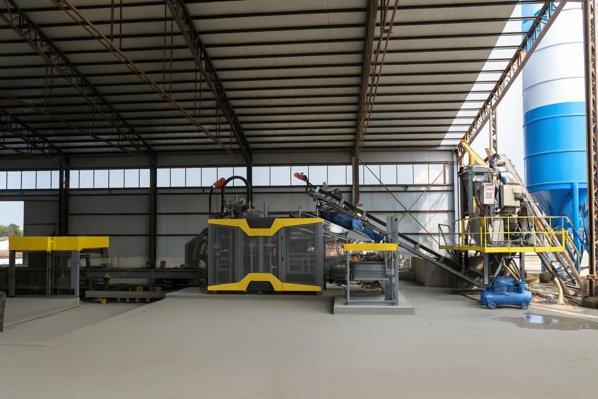 Preço da máquina de bloco automático: por que o barato nem sempre é melhor