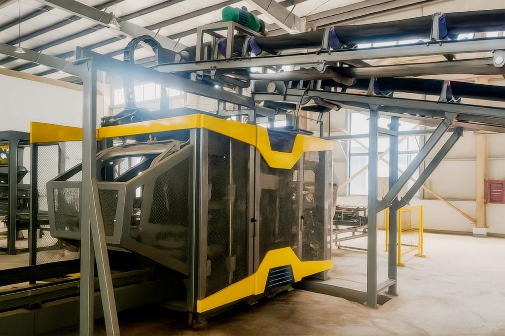 M&aacute;quina para fazer blocos ecol&oacute;gicos