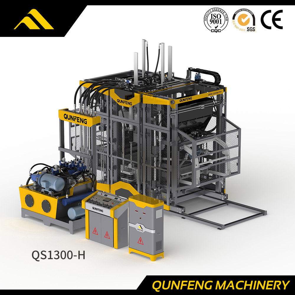 Máquina para fabricar pedras de meio-fio da série 'Supersonic' (QS1300-H)