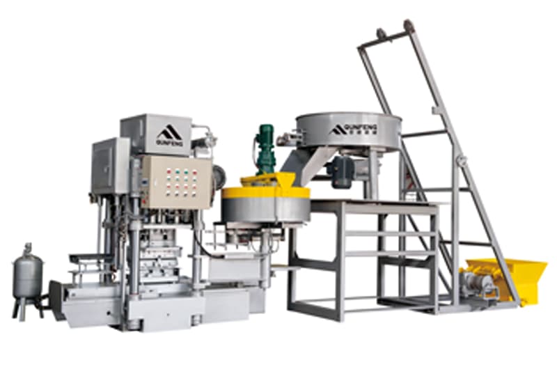 Máquina de azulejos coloridos