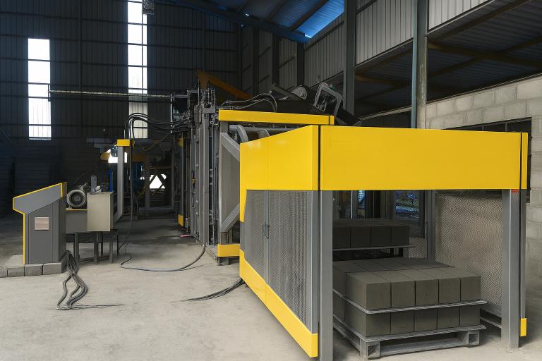 Como o equipamento industrial de fabricação de blocos produz blocos duráveis