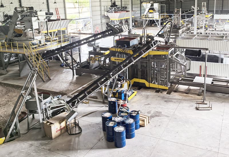 Linha de produção de Honduras