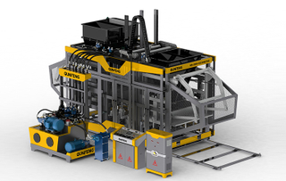 Máquina de bloco avançada China (QS2000)