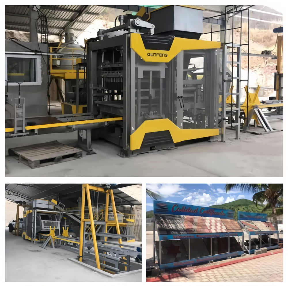 Guatemala - A linha de produção para fabricação de tijolos a partir de cinzas vulcânicas 