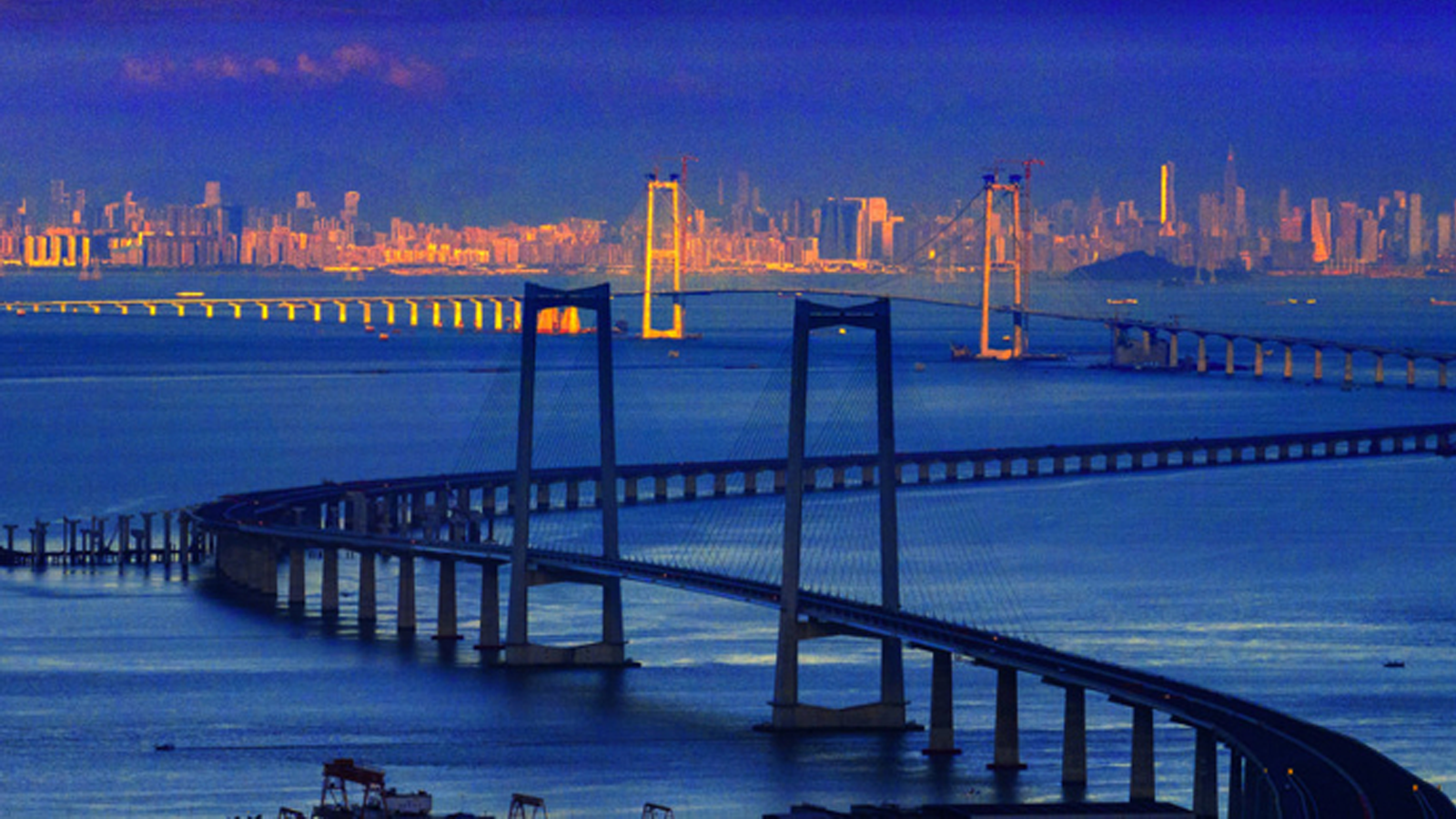 Ponte Shenzhen-Zhongshan passa em teste importante: o 'gigante' de Qunfeng contribui para o rápido crescimento da economia da área da baía