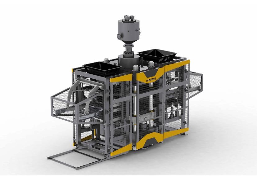 M&aacute;quina de prensa de blocos hidr&aacute;ulicos 