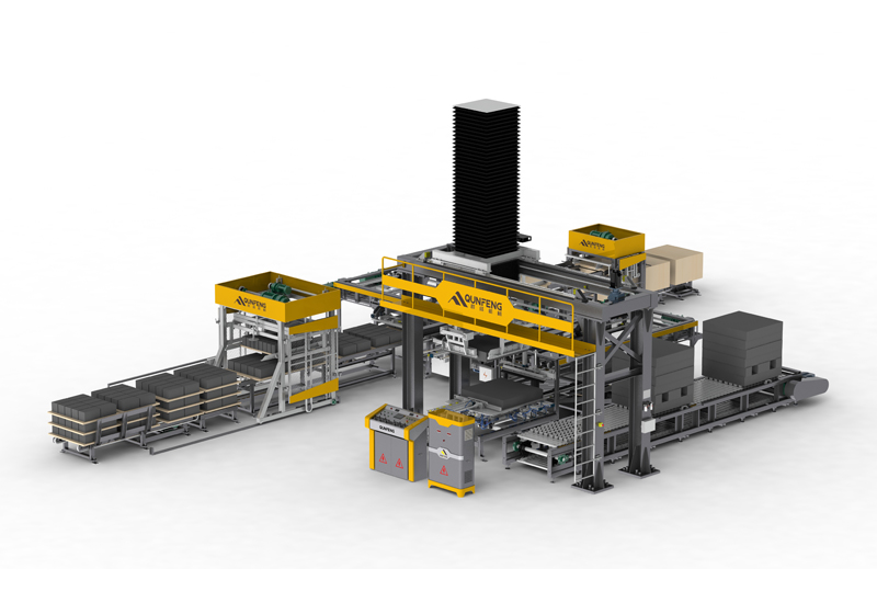 Paletização off-line de alto nível