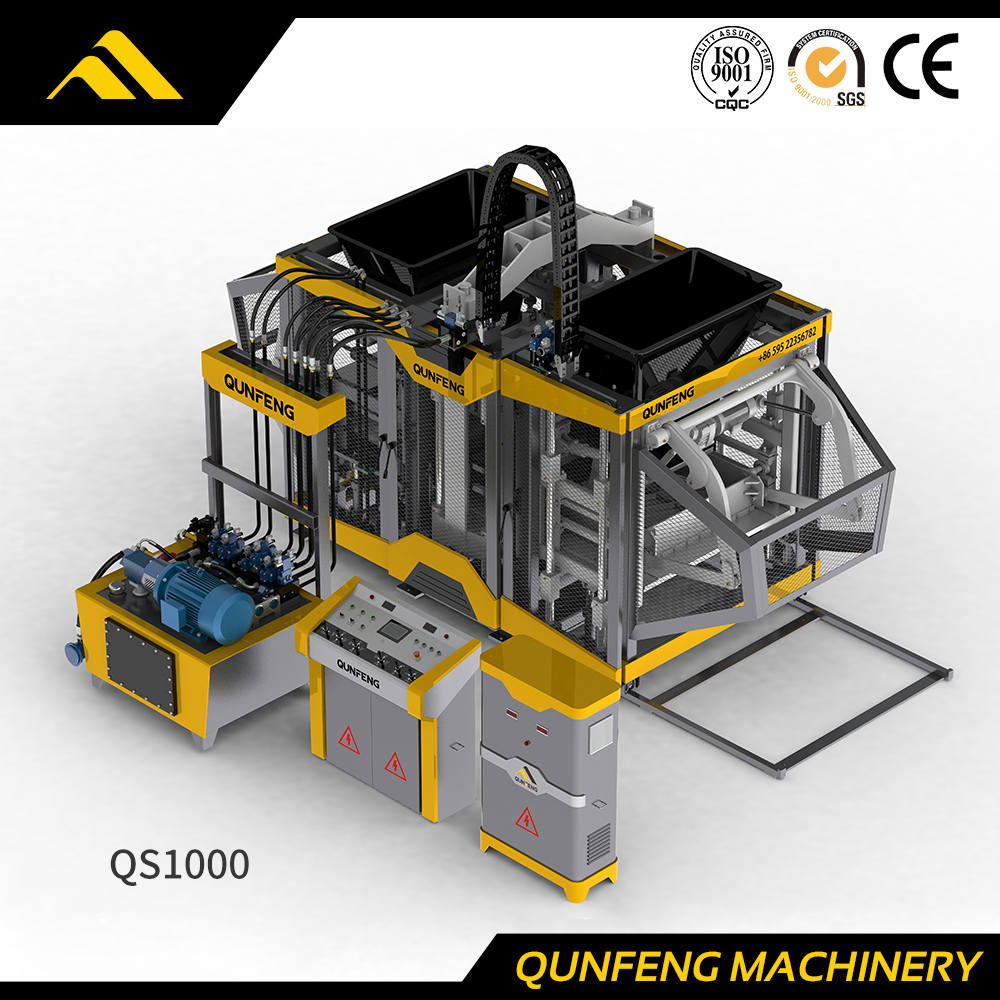 Série 'Supersonic' de máquina de bloco servo avançada (QS1000)
