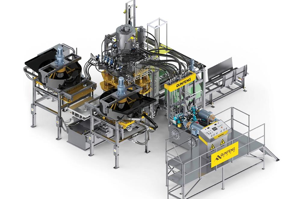 M&aacute;quina de bloco de press&atilde;o est&aacute;tica