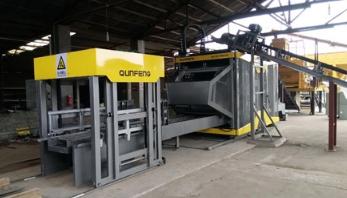 M&aacute;quina autom&aacute;tica para fazer blocos