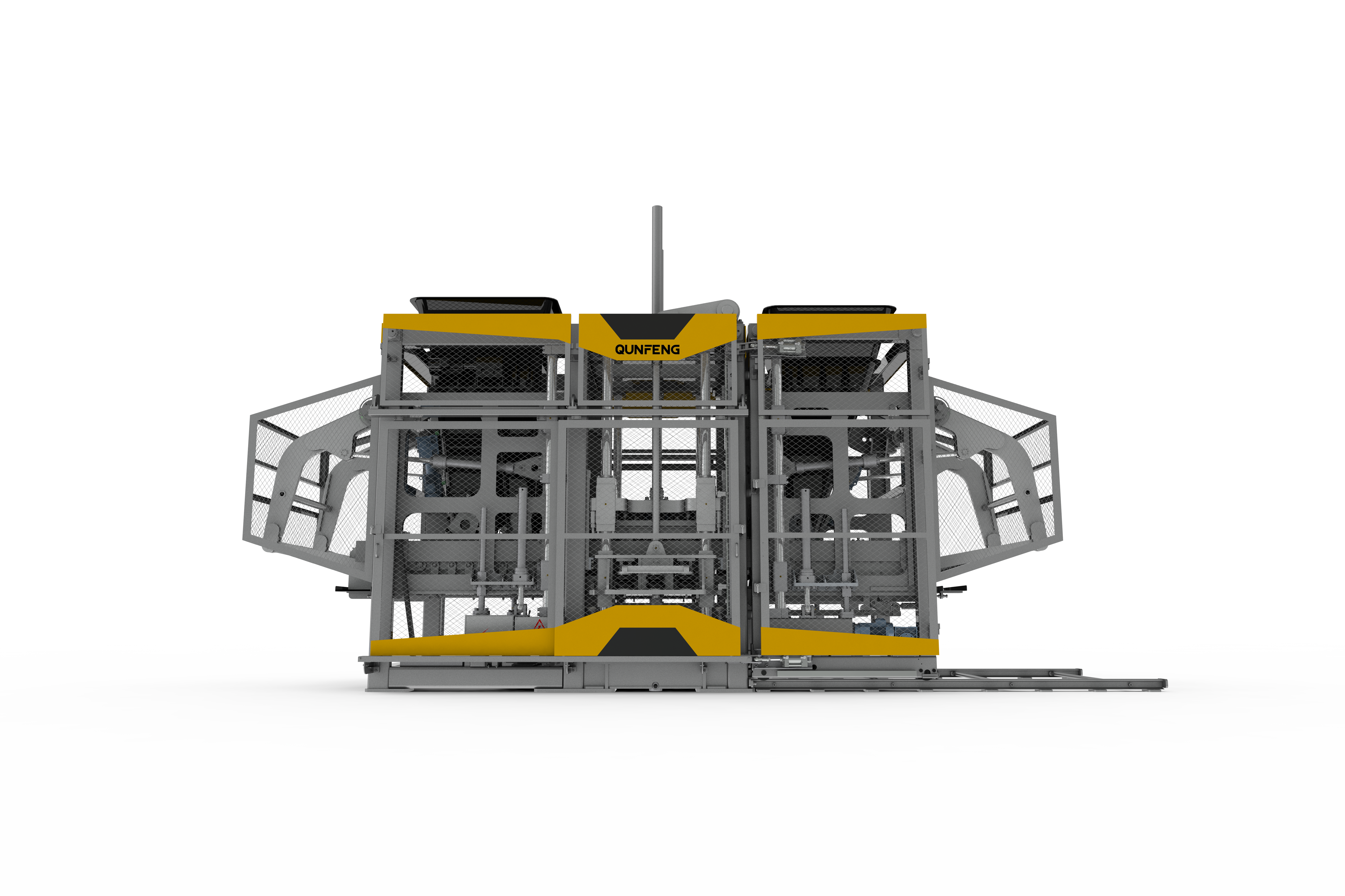 A m&aacute;quina de blocos perme&aacute;veis ​​mais inteligente e de maior capacidade do setor.