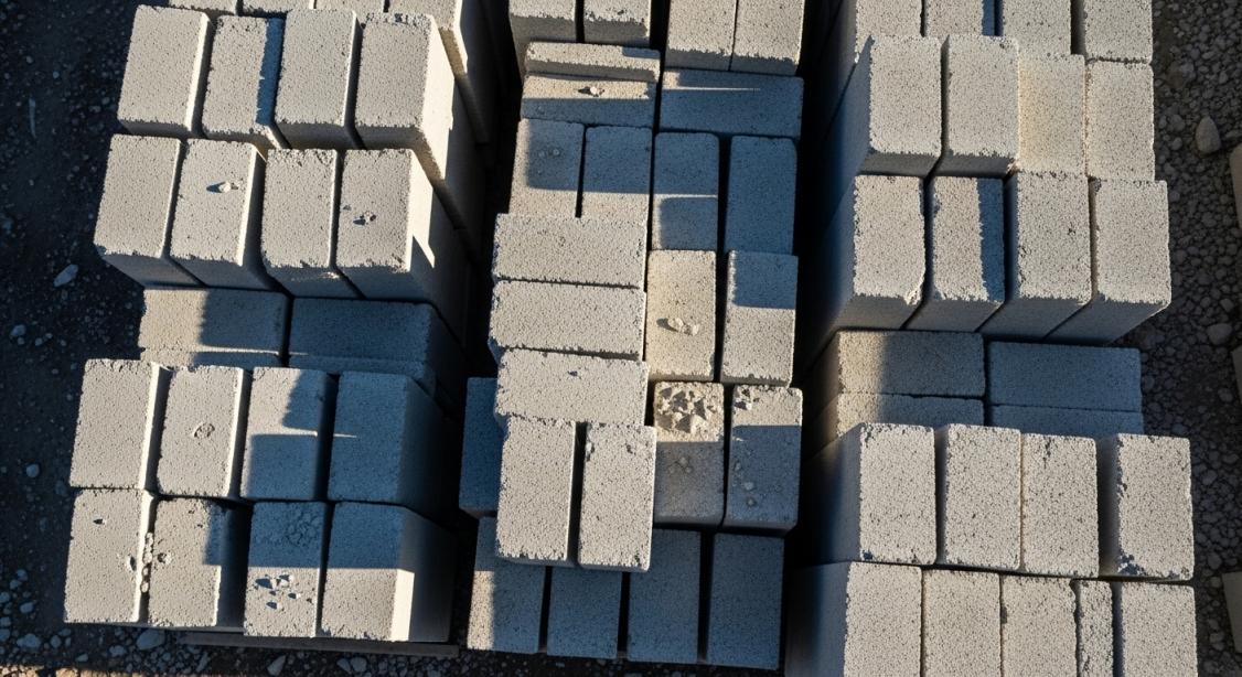 M&aacute;quina de moldagem de blocos