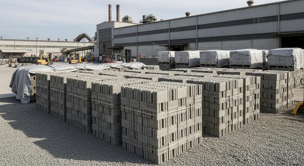 Máquina para fazer blocos em pequena escala: controle de precisão para produtos de concreto de maior valor