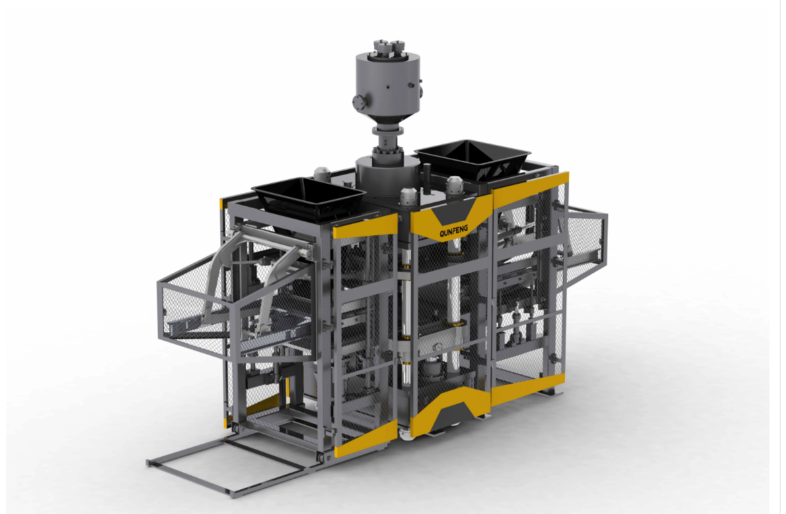 M&aacute;quina de bloco hidr&aacute;ulico 