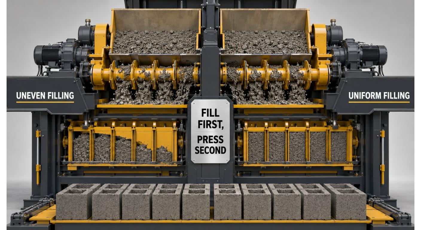 M&aacute;quina de produ&ccedil;&atilde;o de bloco hidr&aacute;ulico