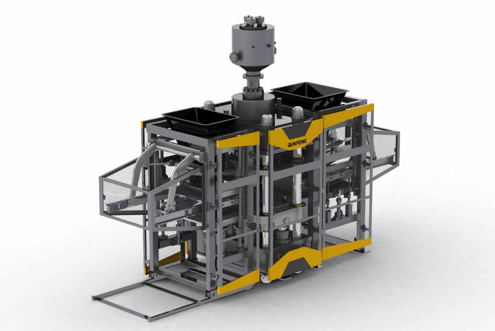 Equipamento de produção de blocos: prensagem estática sem paletes reduz custos e amplia o valor do produto